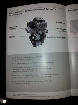 فولکس واگن موتور جدید خود را به نمایش درآورد