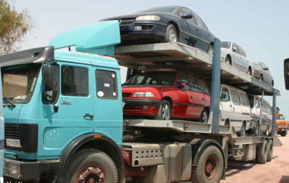 واردات خودرو به نوار غزه پس از چهار سال ازاد شد  
