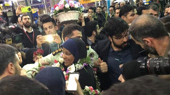 مرضیه هاشمی به ایران بازگشت