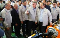 بازديد شريعتمداري از پروژه موتور و گيربكس جديد سايپا