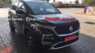 اولین تصاویر بدون پوشش از MG Hector درز کرد
