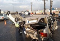 مرگ بیش از ۷۵۰۰ نفر در تصادفات رانندگی
