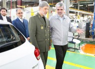 گزارش تصویری بازدید وزیر دفاع و پشتیبانی نیروهای مسلح از خطوط تولید گروه سایپا