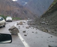 احتمال ریزش کوه در همه جاده‌های کوهستانی مازندران