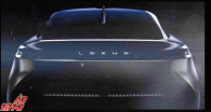 تصویر تبلیغاتی لکسوس مدل 2021 برای خودروی مفهومی جدید