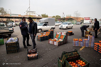 بازار مرکزی میوه در آستانه سال نو