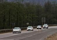 ترافیک در جاده‌های مازندران عادی و روان