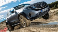 ارائه مرسدس EQC 4x4² با محورهای پورتال و لاستیک های مرتفع