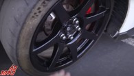 چرخ های آسیب دیده فیبر کربنی شلبی GT500