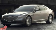 رندر از جنسیس G90 مدل 2022 براساس عکسهای جاسوسی