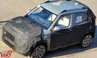 تصاویر جاسوسی از هیوندای AX1 میکرو شاسی بلند