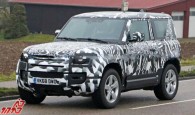 تصاویر جاسوسی لندرور دیفندر 90 با موتور V8