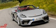 پورشه 718 باکستر اسپایدر RS به عنوان همراه کیمن GT4 RS در نظر گرفته شد