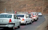 ترافیک در مبادی ورودی مازندران پرحجم