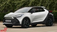 طراحی تویوتا C-HR مدل 2024 به صورت گمانه زنی بر اساس مفهوم پرولوگ ارائه شده است