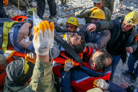 سازمان ملل: تلفات زلزله ترکیه و سوریه می‌تواند ۲ برابر شود