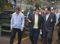 بازدید رئیس هیئت مدیره بانک قرض الحسنه مهر ایران از شرکت فنرسازی زر