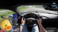 مسابقه درگ میخکوب کننده فراری F8 تریبوتو با پورشه 911 GT2 RS
