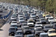ترافیک سنگین در محور‌های شمالی