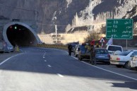 جاده هراز بسته شد