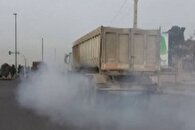 جریمه ۱۳۰۰ کامیون در پایتخت بدلیل تردد غیر مجاز