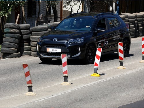 گزارش تصویری برنامه تست رانندگی خودرو سیتروئن C3-XR توسط بانوان خبرنگار