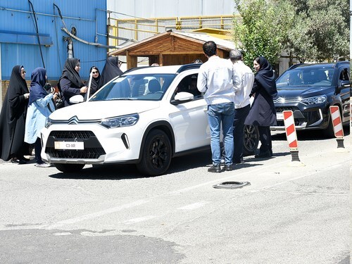 گزارش تصویری برنامه تست رانندگی خودرو سیتروئن C3-XR توسط بانوان خبرنگار