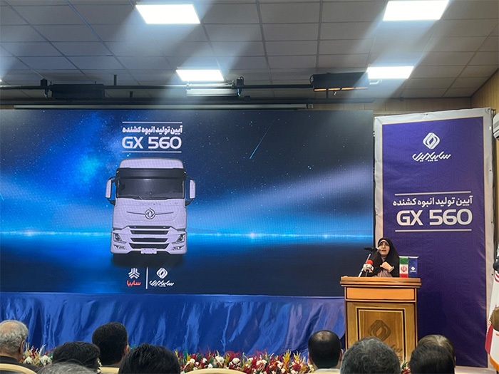 کشنده جدید سایپا دیزل رونمایی شد