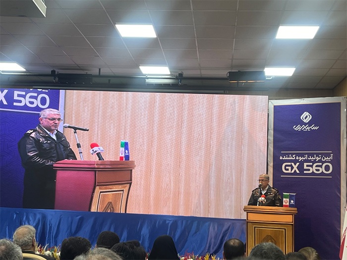 کشنده جدید سایپا دیزل رونمایی شد